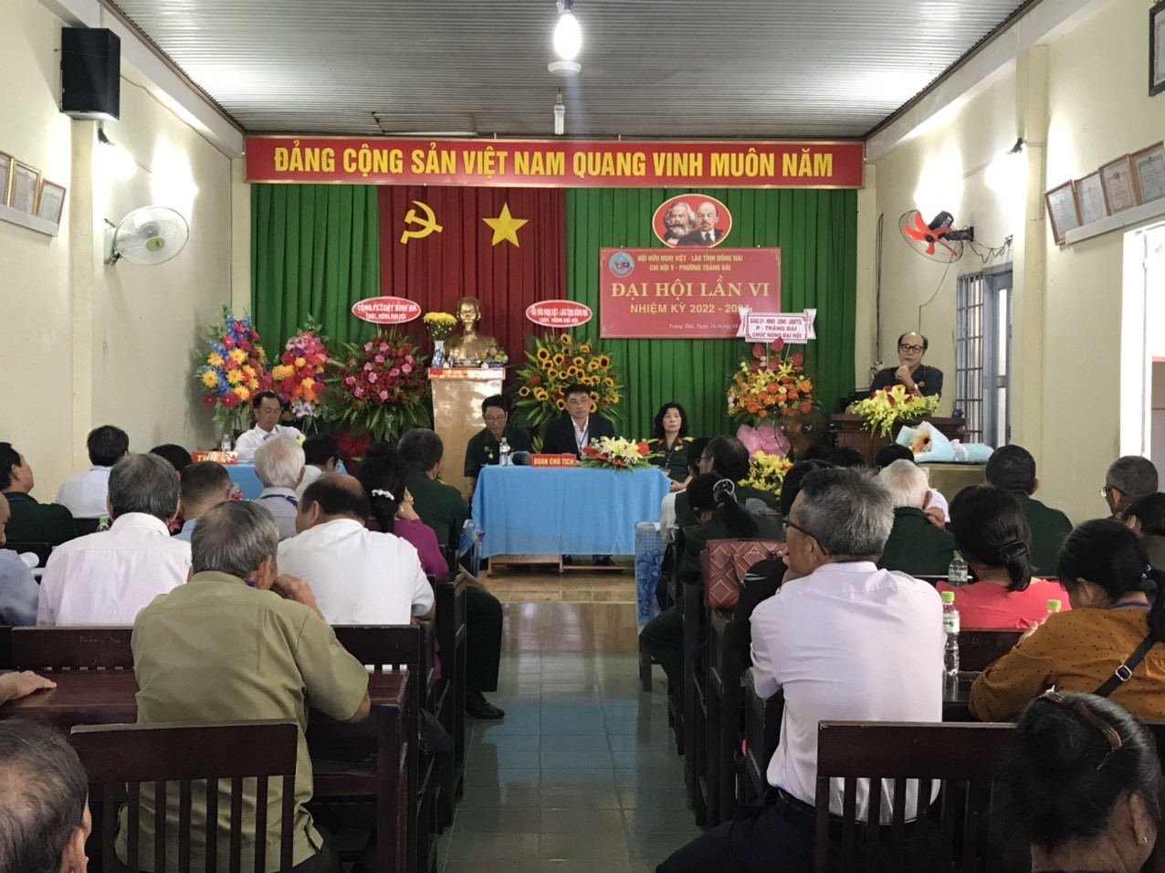  Đại hội lần thứ VI (nhiệm kỳ 2022 – 2024). Chi hội 5, Hội Hữu nghị Việt Nam – Lào phường Trảng Dài
