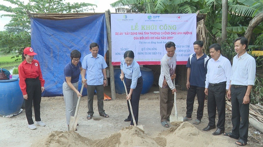 Kicking off ceremony of the project in Long Hoa commune, Chau Thanh district, Tra Vinh province. Source: travinh.gov.vn Kicking off ceremony of the project in Long Hoa commune, Chau Thanh district, Tra Vinh province. Source: travinh.gov.vn