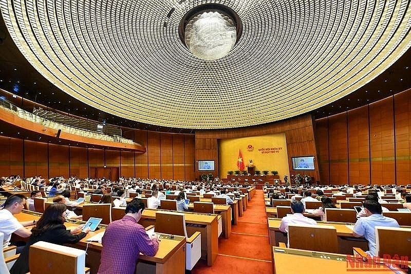 The fourth meeting of the 15th National Assembly. (Photo: Duy Linh) The fourth meeting of the 15th National Assembly. (Photo: Duy Linh)