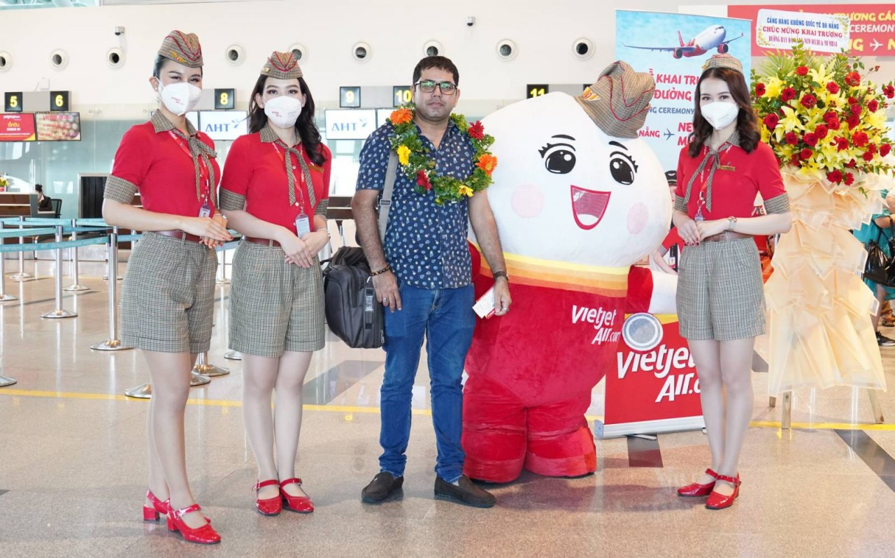 Bay dễ dàng giữa Đà Nẵng và New Delhi, Mumbai (Ấn Độ) cùng Vietjet