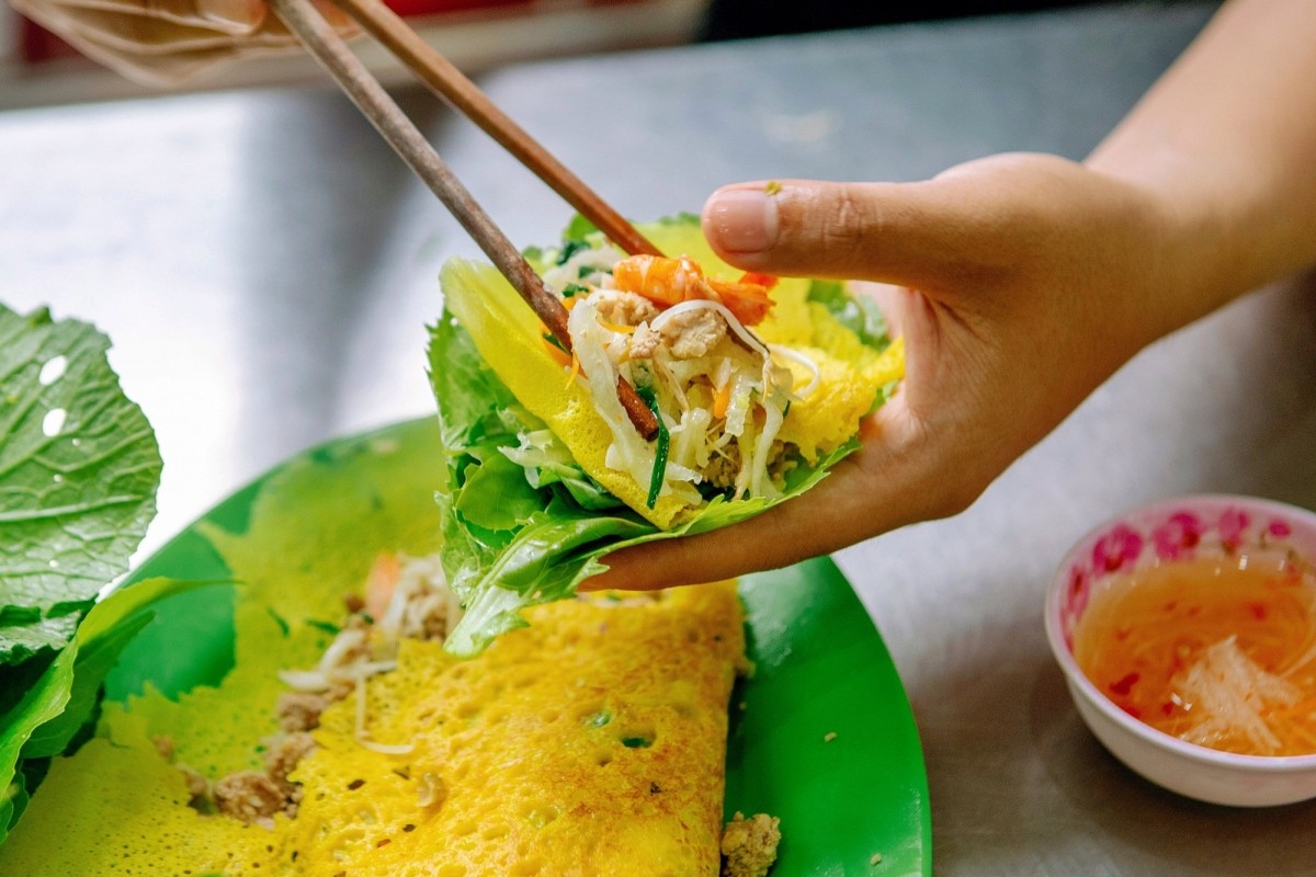 Banh Xeo and Nem Lui Recommended as Must-try Street Food in Vietnam, Tasting Table Banh Xeo and Nem Lui Recommended as Must-try Street Food in Vietnam, Tasting Table