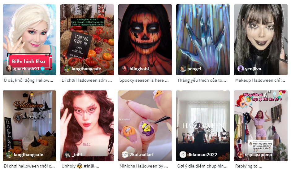 Từ khóa Halloween ngày càng phổ biến trên Google, Tiktok Từ khóa Halloween ngày càng phổ biến trên Google, Tiktok