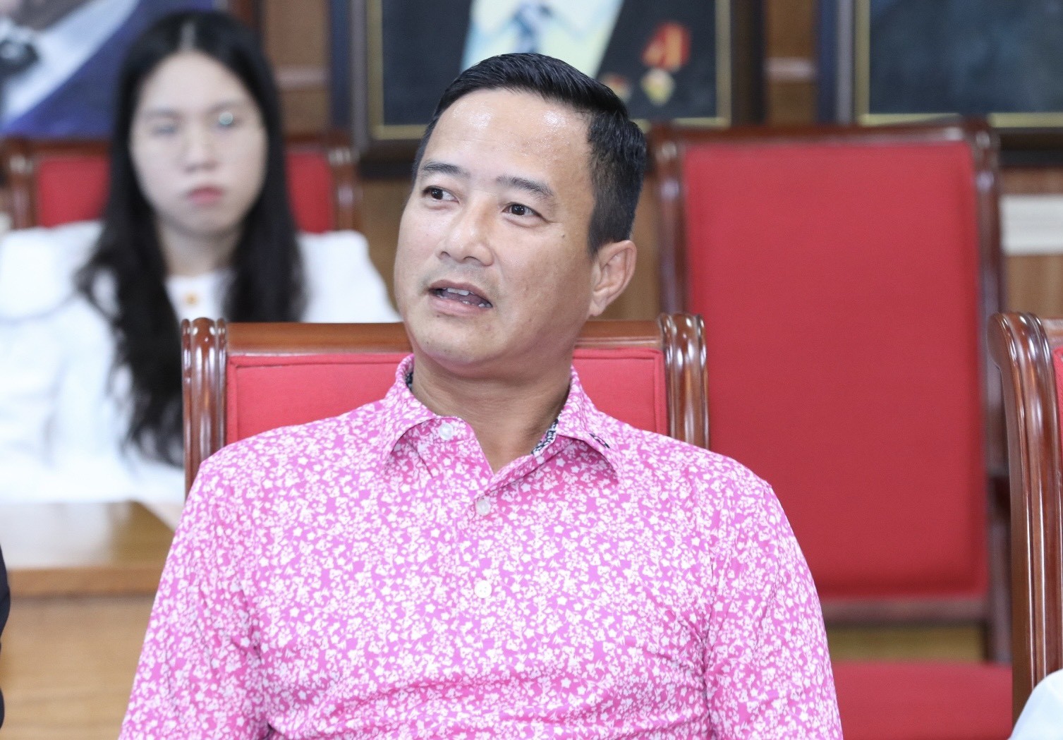 Ông Lê Duy Thanh, Tổng Giám đốc Công ty CP Ngân Hà trao đổi tại tọa đàm (Ảnh: Thu Hà). Ông Lê Duy Thanh, Tổng Giám đốc Công ty CP Ngân Hà trao đổi tại tọa đàm (Ảnh: Thu Hà).