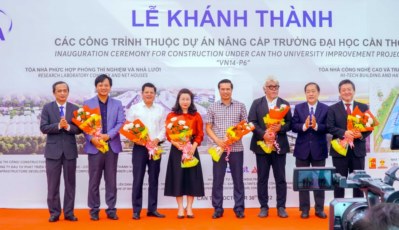 Đại học Cần Thơ khánh thành 2 công trình từ nguồn vốn vay ODA của Nhật Bản Đại học Cần Thơ khánh thành 2 công trình từ nguồn vốn vay ODA của Nhật Bản