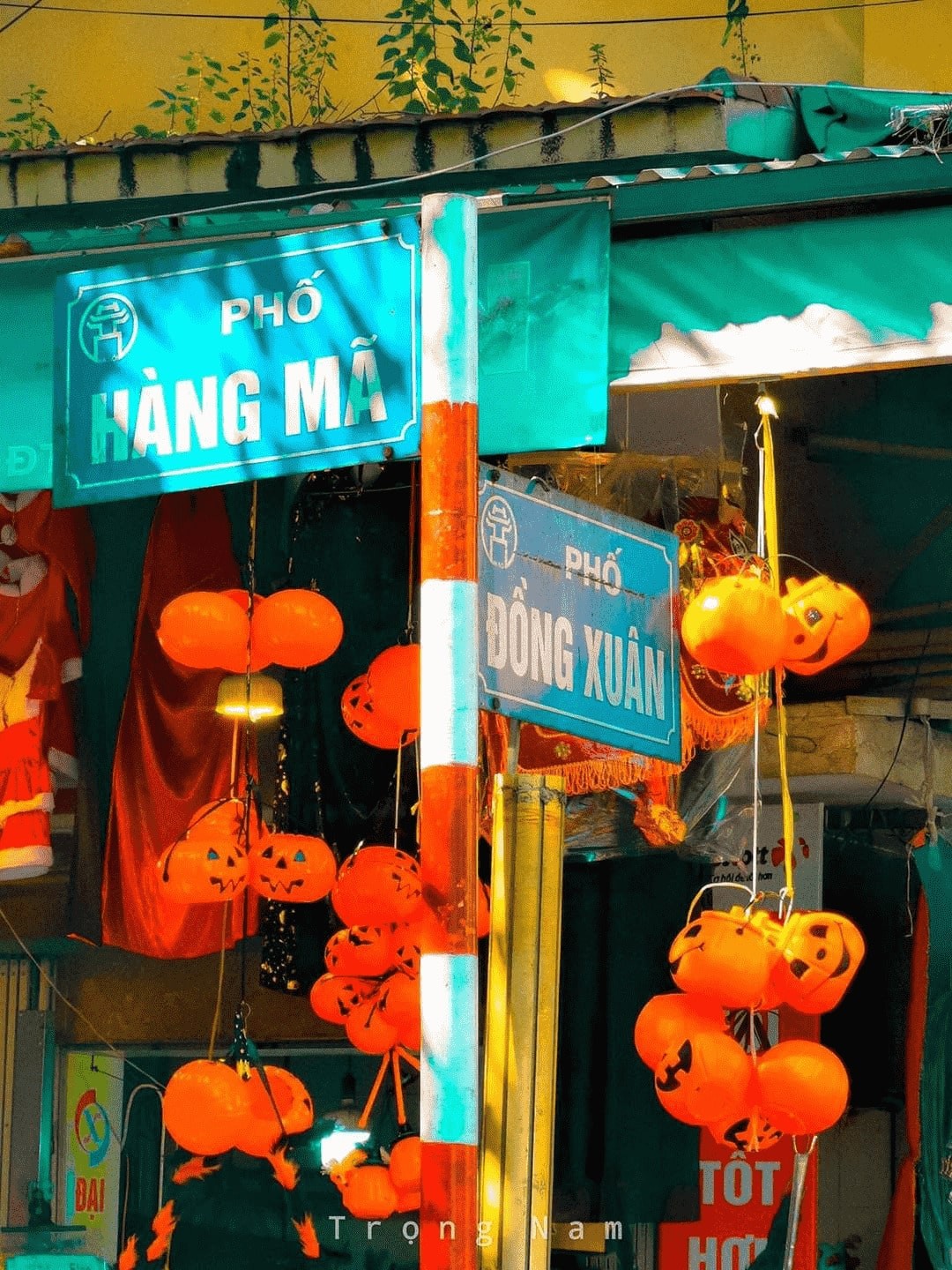 Hang Ma Street (Photo: Trong Nam/ Facebook). Hang Ma Street (Photo: Trong Nam/ Facebook).
