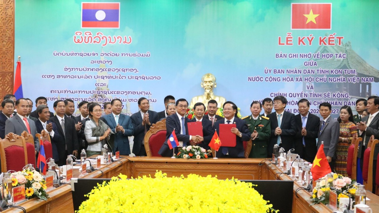 Hai bên ký kết biên bản ghi nhớ hợp tác giai đoạn 2022 - 2027 (Ảnh: 
