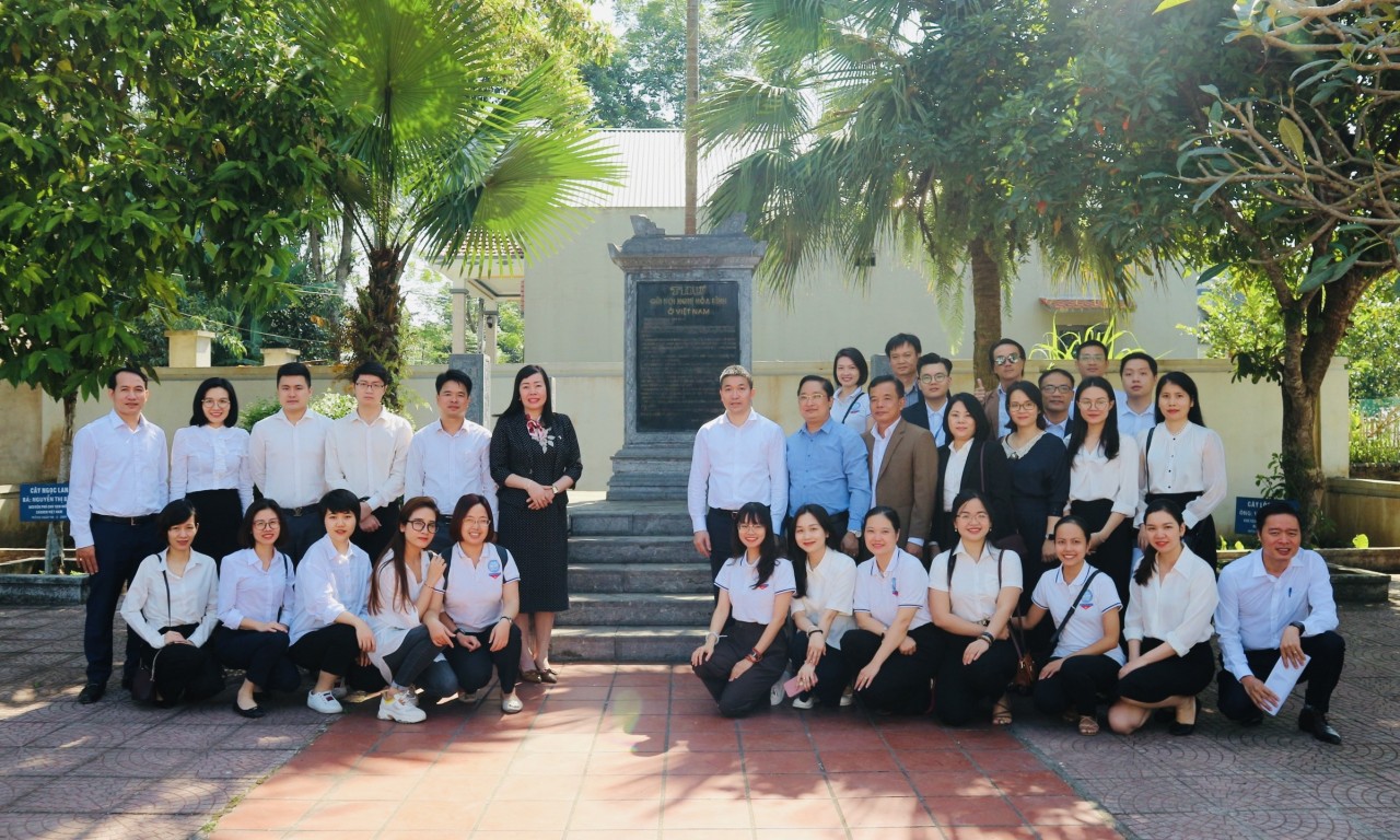 VUFO về nguồn, tri ân nhân dân xã Điềm Mặc nhân kỷ niệm 72 năm Ngày Truyền thống VUFO về nguồn, tri ân nhân dân xã Điềm Mặc nhân kỷ niệm 72 năm Ngày Truyền thống