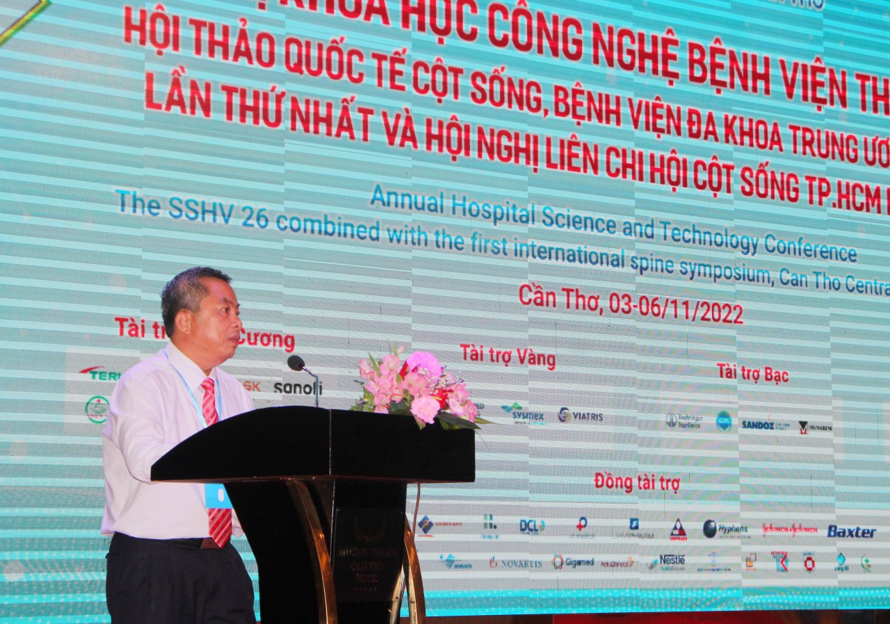 Hội thảo quốc tế cột sống và hội nghị khoa học công nghệ bệnh viện tại Cần Thơ Hội thảo quốc tế cột sống và hội nghị khoa học công nghệ bệnh viện tại Cần Thơ