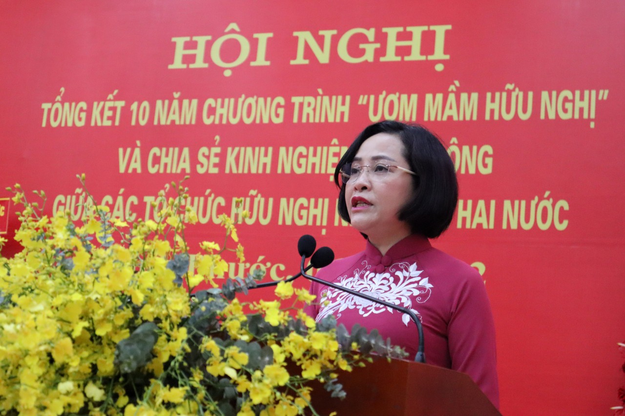 10 năm Ươm mầm hữu nghị: Chương trình giàu tính nhân văn, có sức lan toả sâu rộng 10 năm Ươm mầm hữu nghị: Chương trình giàu tính nhân văn, có sức lan toả sâu rộng