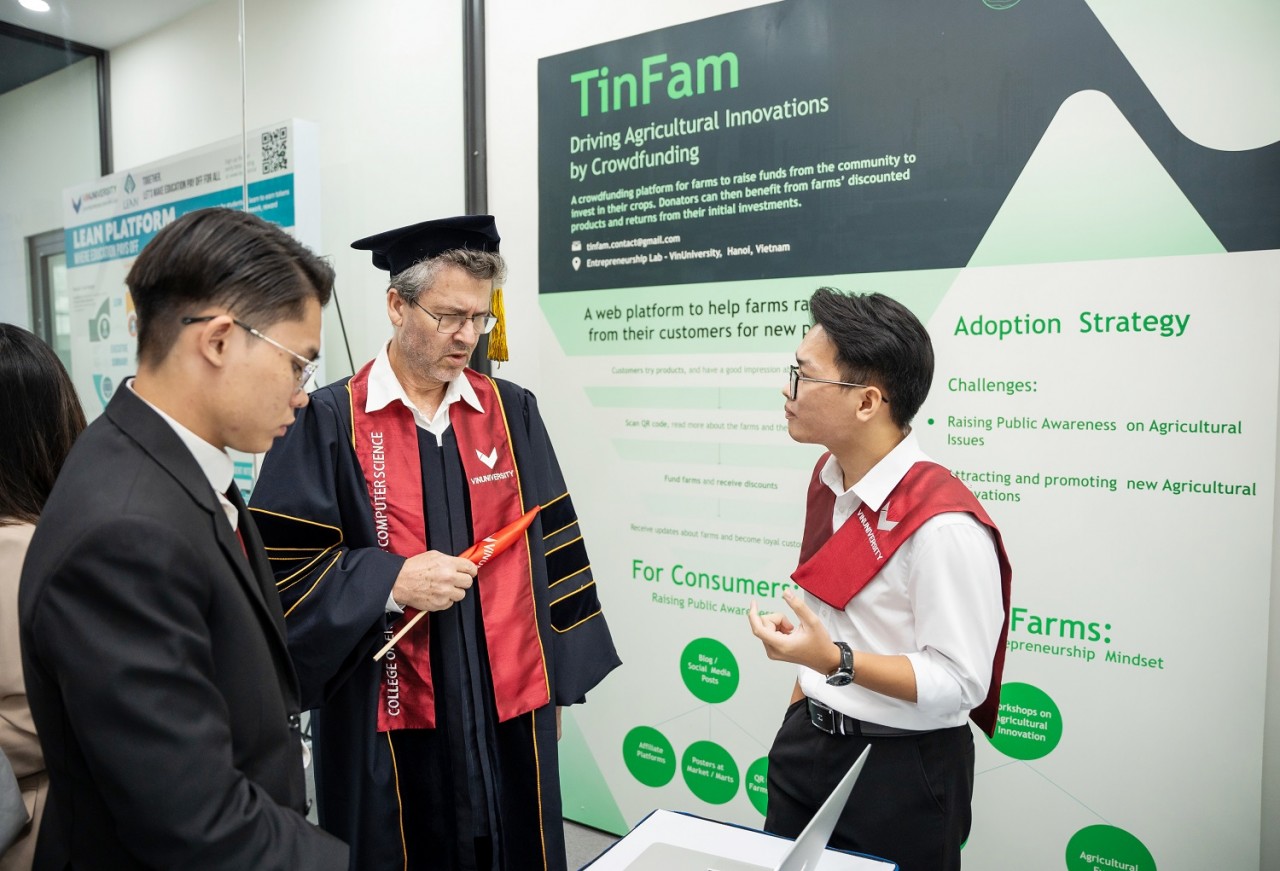 VinUni thành lập trung tâm khởi nghiệp E-Lab VinUni thành lập trung tâm khởi nghiệp E-Lab