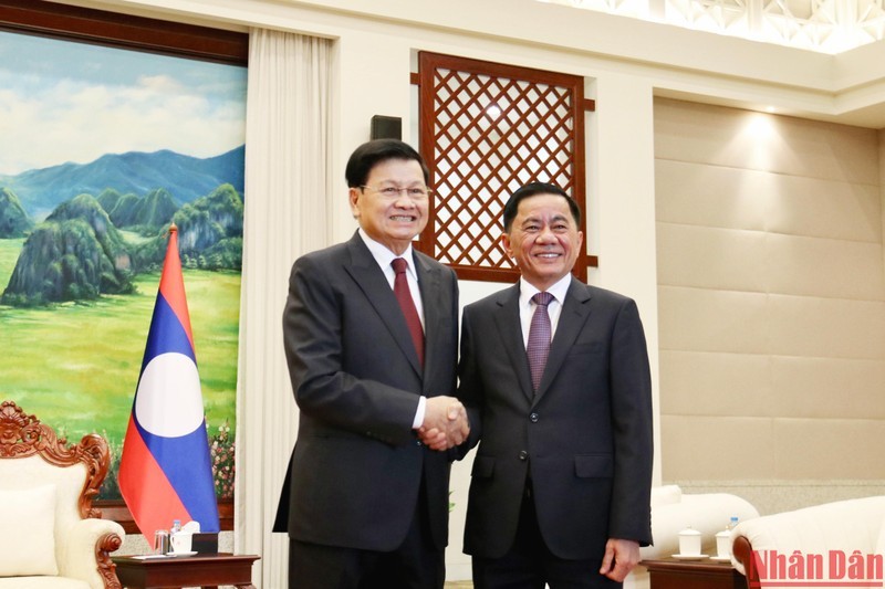 Việt Nam-Lào tăng cường hợp tác giữa hai Cơ quan Kiểm tra Trung ương của hai Đảng Việt Nam-Lào tăng cường hợp tác giữa hai Cơ quan Kiểm tra Trung ương của hai Đảng