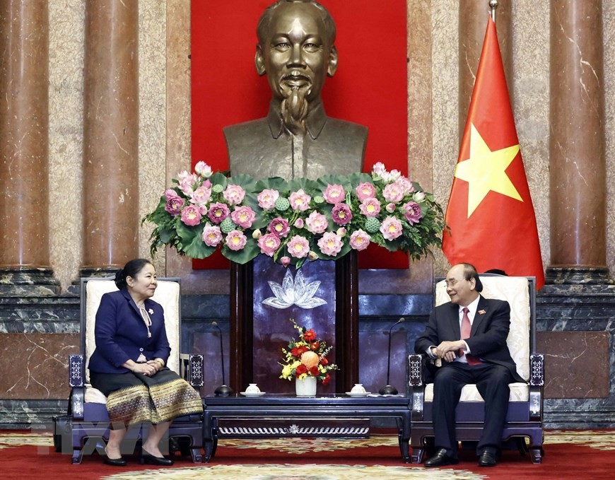 Việt Nam-Lào chia sẻ kinh nghiệm trong công tác xây dựng Đảng | Chính trị | Vietnam+ (VietnamPlus)
