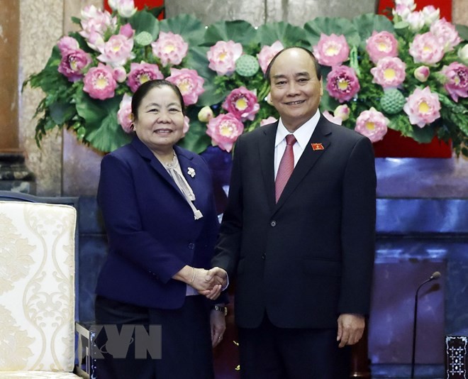 Việt Nam-Lào chia sẻ kinh nghiệm trong công tác xây dựng Đảng | Chính trị | Vietnam+ (VietnamPlus)