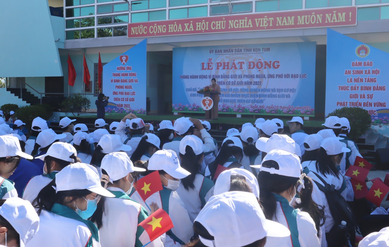 Đa dạng các hoạt động trong Tháng hành động vì bình đẳng giới và phòng chống bạo lực năm 2022