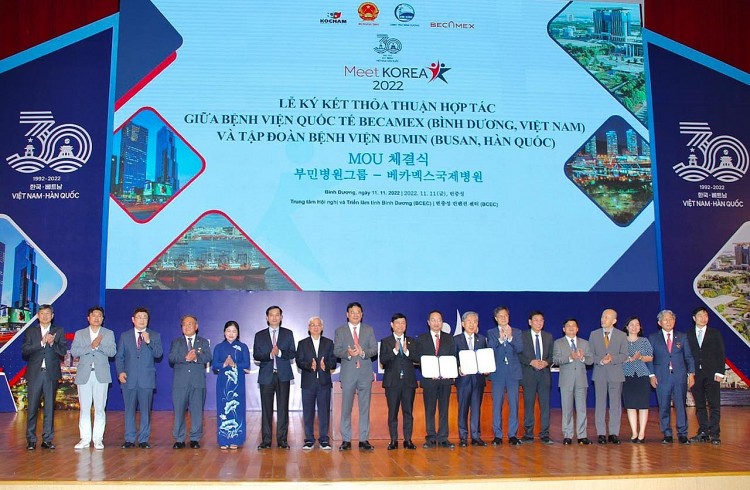 Các đại biểu tham dự sự kiện 'Gặp gỡ Hàn Quốc 2022' tại Bình Dương (Ảnh: TH). Các đại biểu tham dự sự kiện 'Gặp gỡ Hàn Quốc 2022' tại Bình Dương (Ảnh: TH).