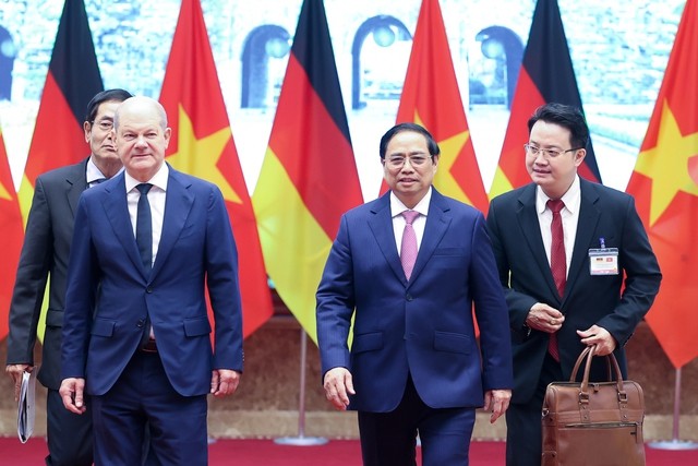 Thủ tướng Olaf Scholz: Quan hệ Việt Nam-Đức rất quan trọng Thủ tướng Olaf Scholz: Quan hệ Việt Nam-Đức rất quan trọng