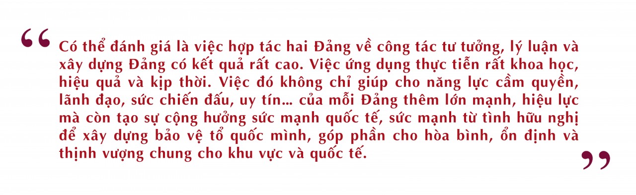 Bài 4: Hợp tác về nền tảng tư tưởng, lý luận và xây dựng Đảng là nòng cốt quan hệ chính trị Việt Nam - Lào Bài 4: Hợp tác về nền tảng tư tưởng, lý luận và xây dựng Đảng là nòng cốt quan hệ chính trị Việt Nam - Lào