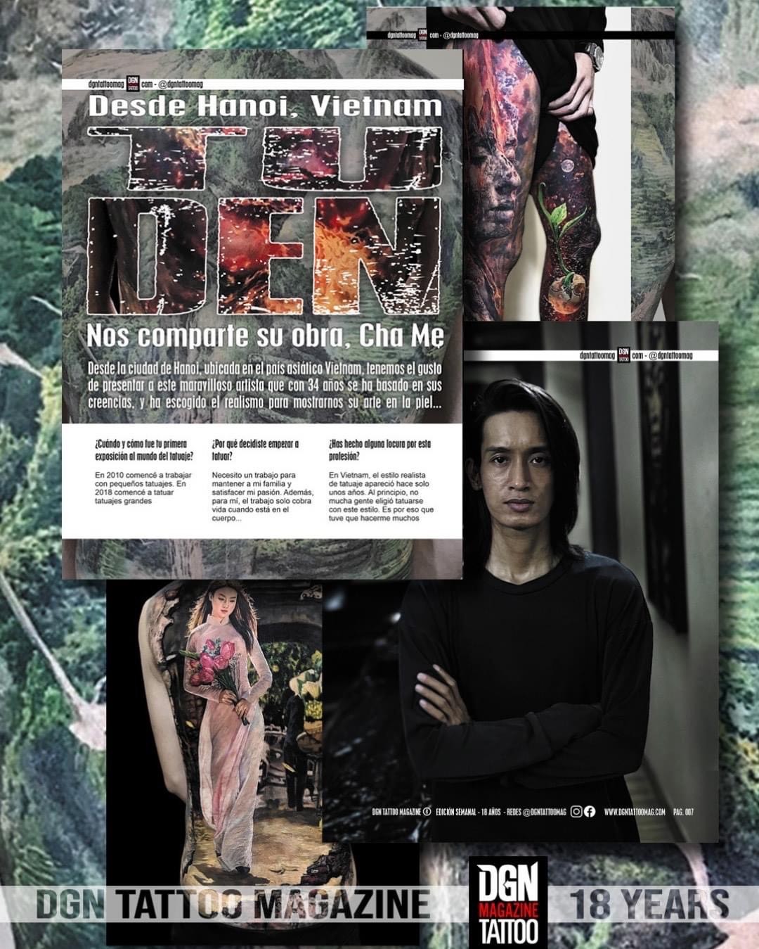 Artist Tu Den được nhiều tạp chí công nhận tài năng khi thực hiện nhiều tác phẩm về nét đẹp văn hóa Việt Nam Artist Tu Den được nhiều tạp chí công nhận tài năng khi thực hiện nhiều tác phẩm về nét đẹp văn hóa Việt Nam