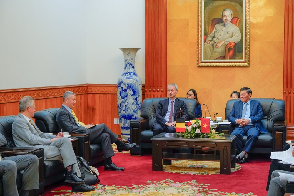 Tăng cường hợp tác giữa doanh nghiệp Hải Phòng và Vương quốc Bỉ Tăng cường hợp tác giữa doanh nghiệp Hải Phòng và Vương quốc Bỉ
