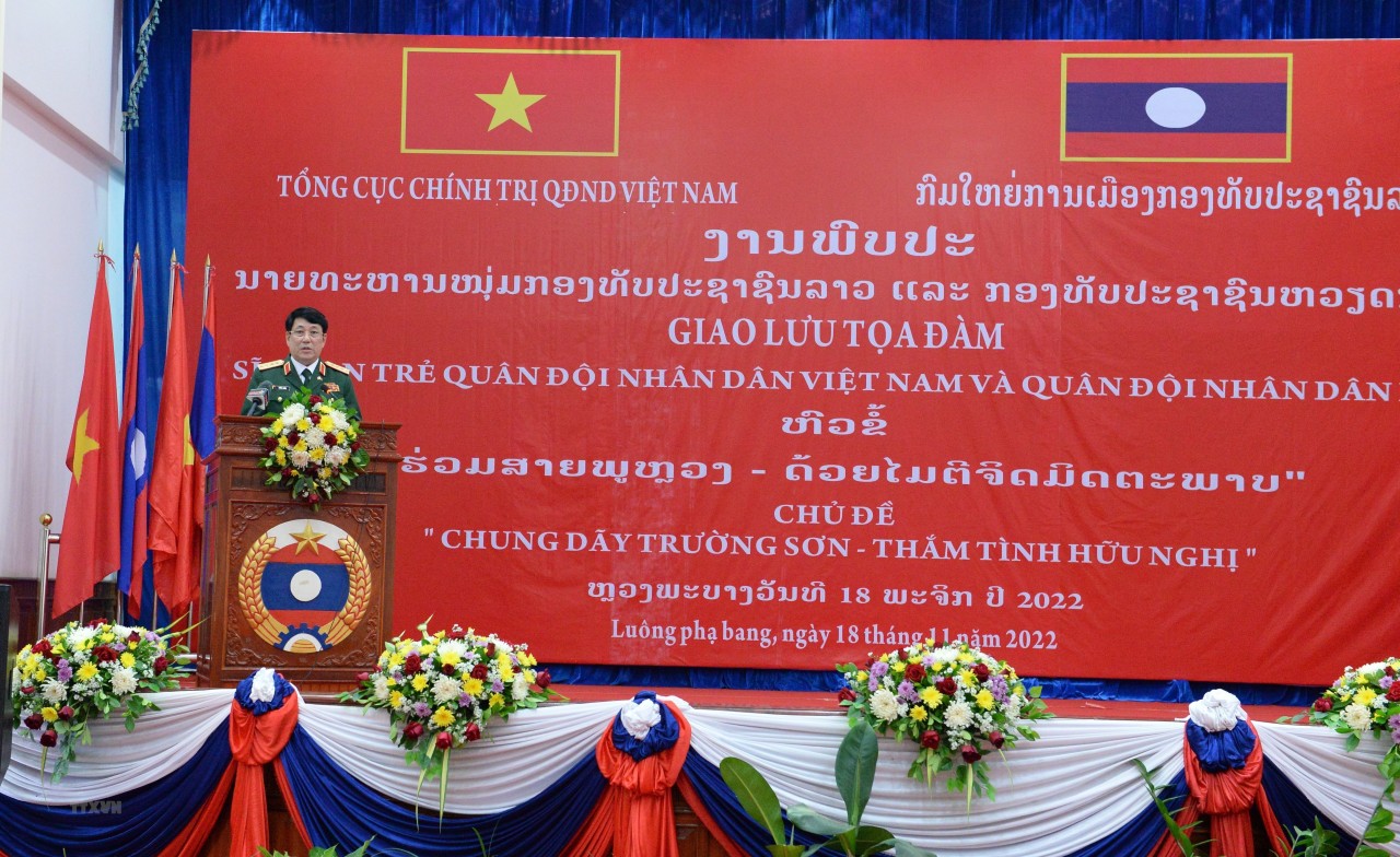 Giao lưu tọa đàm Sỹ quan trẻ Quân đội Nhân dân Việt Nam-Lào | Chính trị | Vietnam+ (VietnamPlus) Giao lưu tọa đàm Sỹ quan trẻ Quân đội Nhân dân Việt Nam-Lào | Chính trị | Vietnam+ (VietnamPlus)