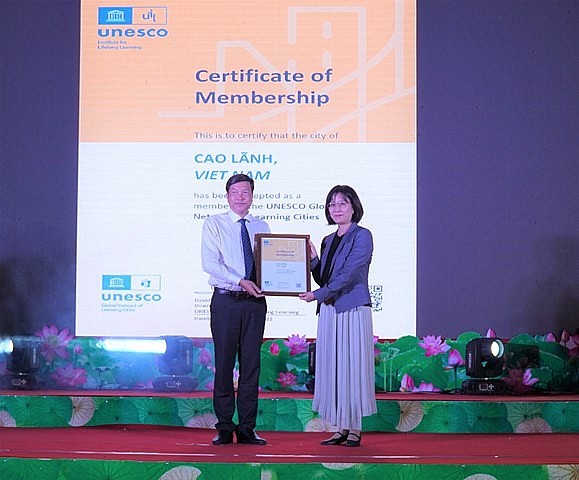 Cao Lanh Celebrates Membership in UNESCO Global Network of Learning Cities Cao Lanh Celebrates Membership in UNESCO Global Network of Learning Cities