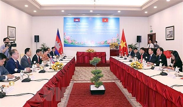 Việt Nam-Campuchia tăng cường hợp tác trong lĩnh vực tôn giáo | Chính trị | Vietnam+ (VietnamPlus) Việt Nam-Campuchia tăng cường hợp tác trong lĩnh vực tôn giáo | Chính trị | Vietnam+ (VietnamPlus)