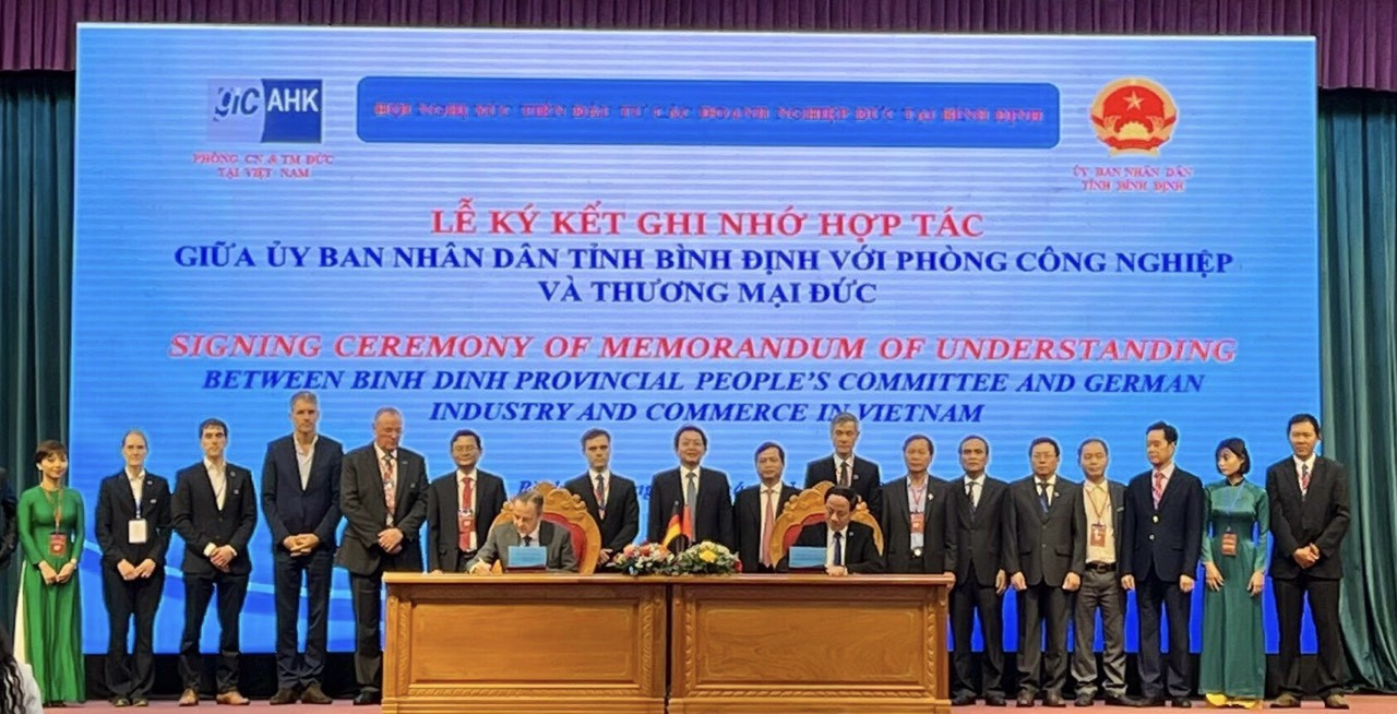 Doanh nghiệp Đức đầu tư vào Bình Định sẽ được hưởng chính sách ưu đãi cao nhất Doanh nghiệp Đức đầu tư vào Bình Định sẽ được hưởng chính sách ưu đãi cao nhất