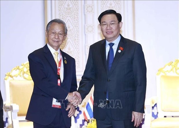 Vietnamese Top Legislator Meets Foreign Leaders on Sidelines of AIPA-43 Vietnamese Top Legislator Meets Foreign Leaders on Sidelines of AIPA-43