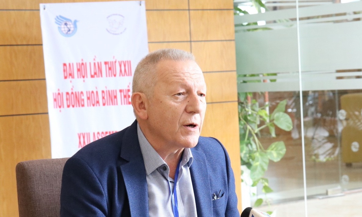 “It is important that Vietnam host The 22nd Assembly of the World Peace Council” “It is important that Vietnam host The 22nd Assembly of the World Peace Council”