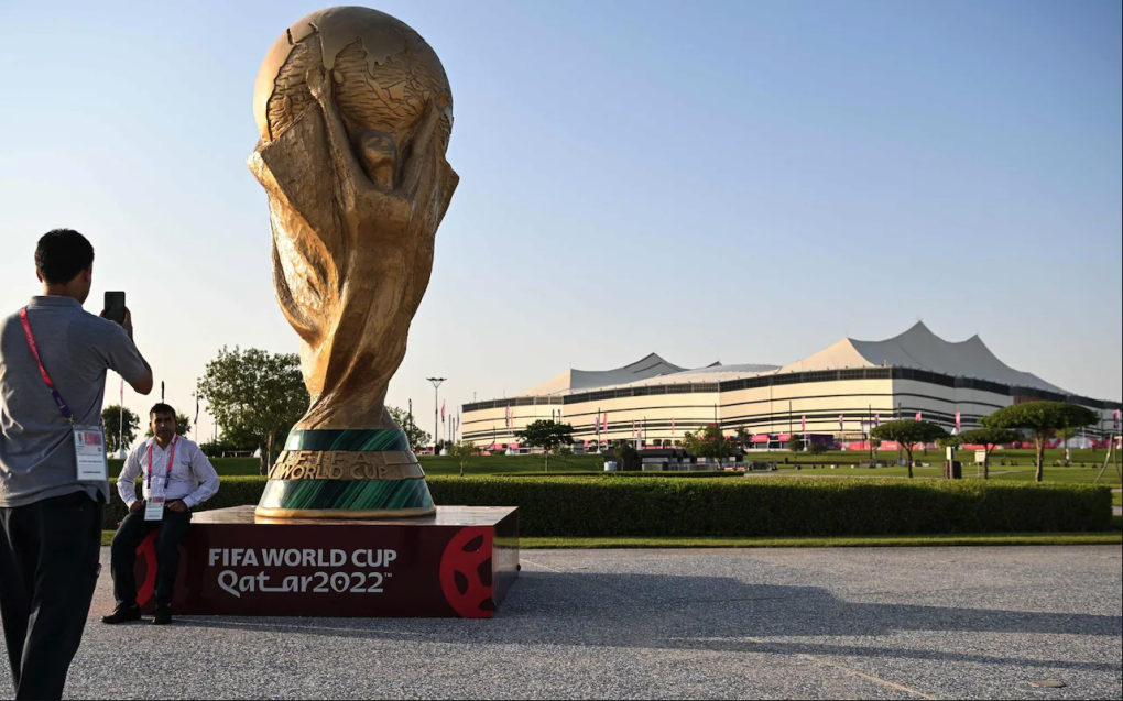 Sân Al Bayt tại Al Khor sẽ tổ chức lễ khai mạc World Cup 2022 (Ảnh: AFP). Sân Al Bayt tại Al Khor sẽ tổ chức lễ khai mạc World Cup 2022 (Ảnh: AFP).