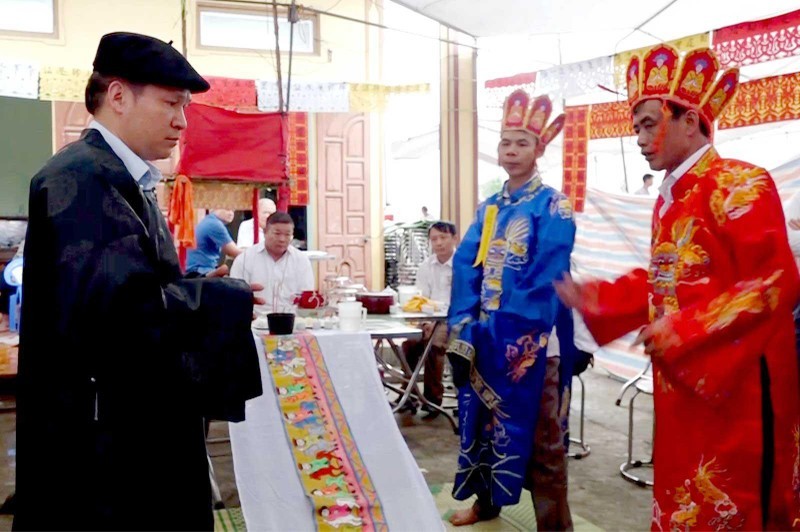 Độc đáo lễ Đại Phan của người Sán Dìu Độc đáo lễ Đại Phan của người Sán Dìu
