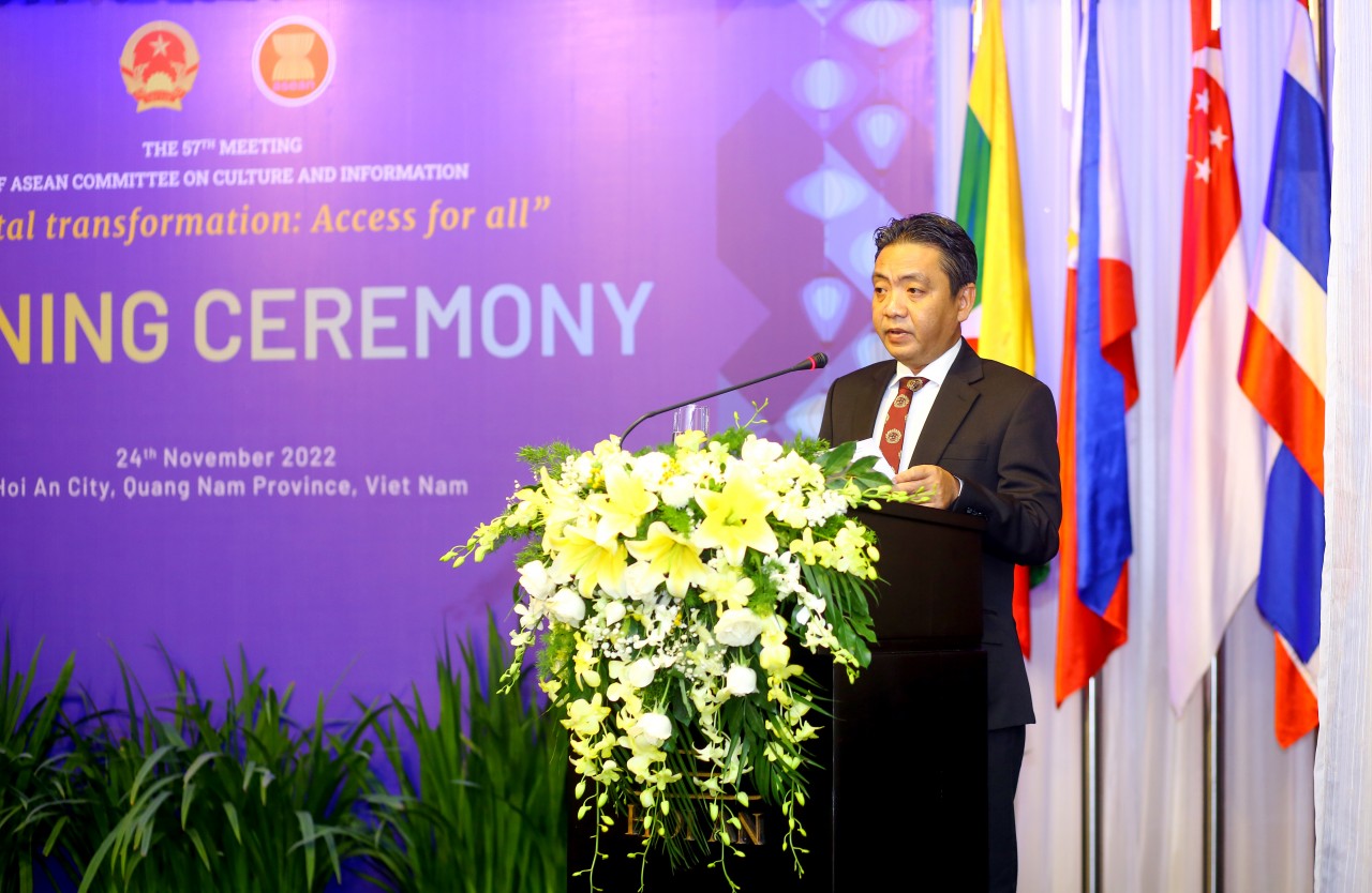 Khai mạc Hội nghị lần thứ 57 Ủy ban Văn hóa - Thông tin ASEAN Khai mạc Hội nghị lần thứ 57 Ủy ban Văn hóa - Thông tin ASEAN