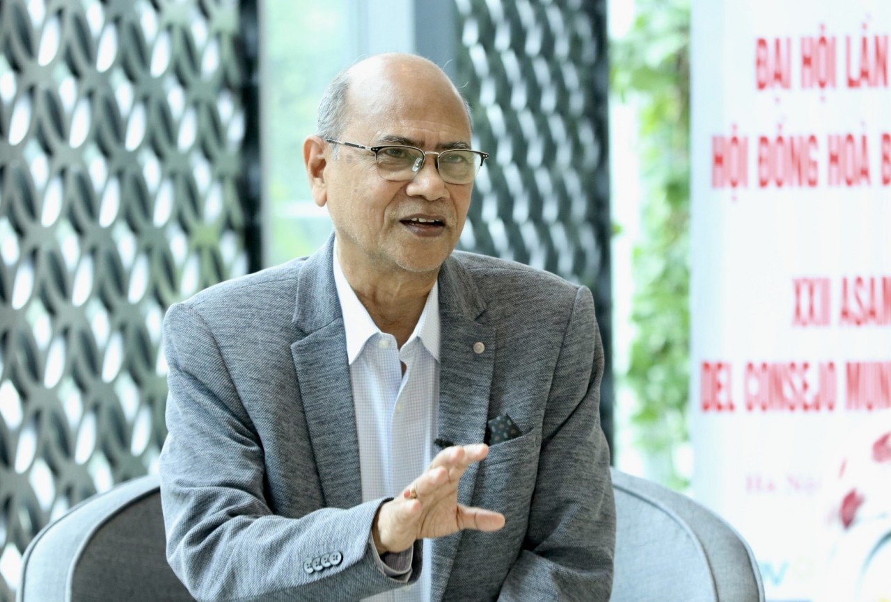 Chủ tịch Hội đồng Hòa bình thế giới Pallab Sengupta: Đến Việt Nam tôi cảm thấy như về nhà Chủ tịch Hội đồng Hòa bình thế giới Pallab Sengupta: Đến Việt Nam tôi cảm thấy như về nhà