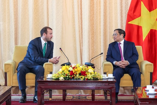 Thủ tướng tiếp Cao ủy EU về Môi trường, Đại dương và Nghề cá
