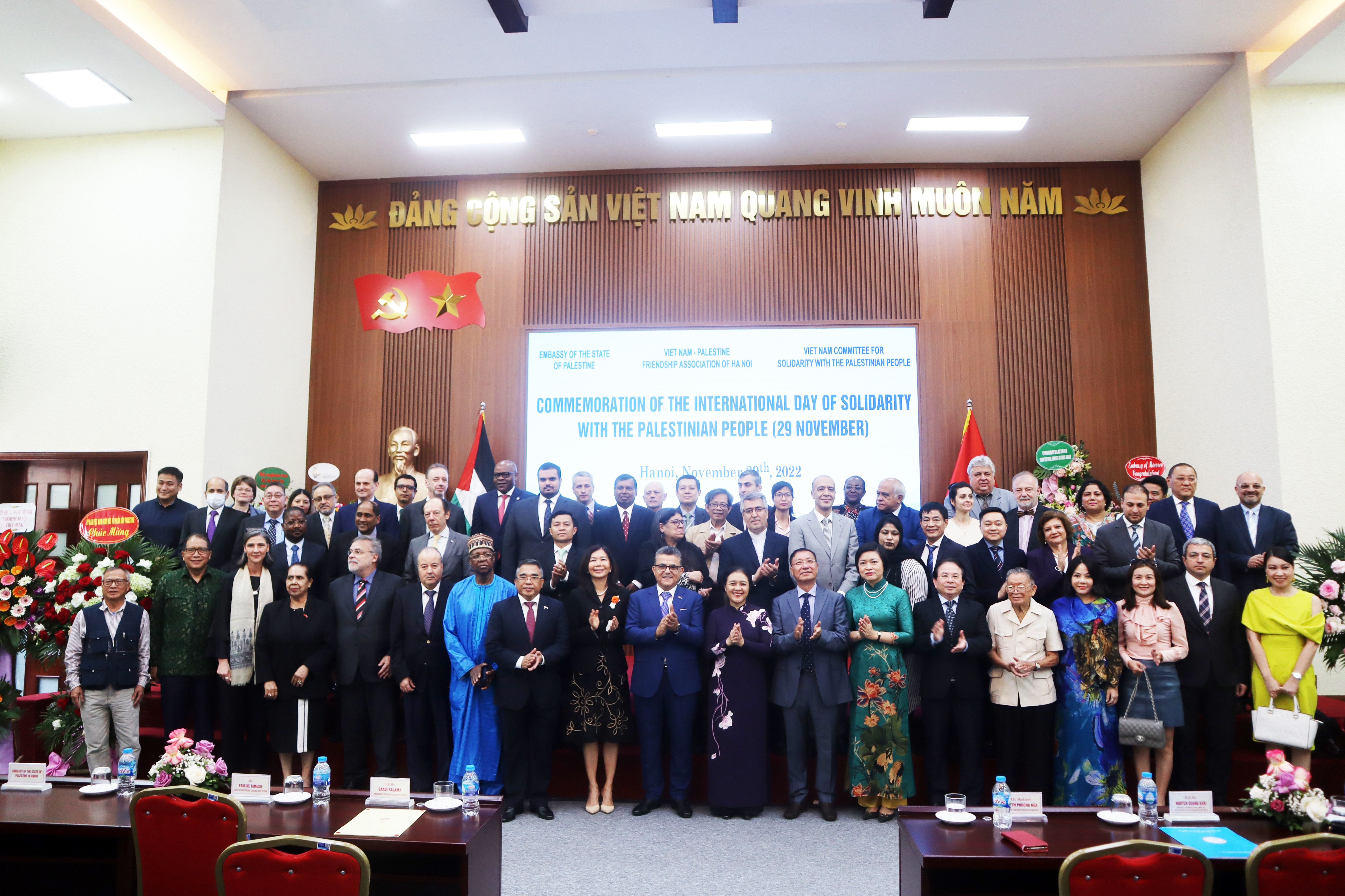 Việt Nam đoàn kết và ủng hộ sự nghiệp đấu tranh chính nghĩa của nhân dân Palestine