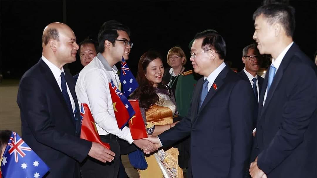 National Assembly Chairman Arrives in Canberra, Begins Australia Visit National Assembly Chairman Arrives in Canberra, Begins Australia Visit