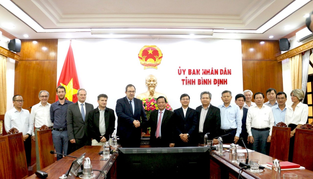 Cơ quan quản lý nước Lưu vực sông Rhin-Meuse (Pháp) hỗ trợ Bình Định về khai thác, quản lý và sử dụng tài nguyên nước Cơ quan quản lý nước Lưu vực sông Rhin-Meuse (Pháp) hỗ trợ Bình Định về khai thác, quản lý và sử dụng tài nguyên nước