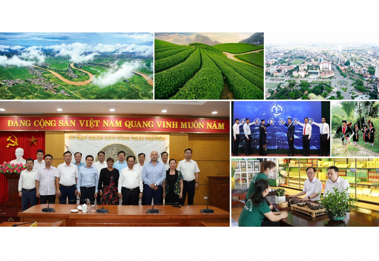 thai nguyen voi ban be quoc te