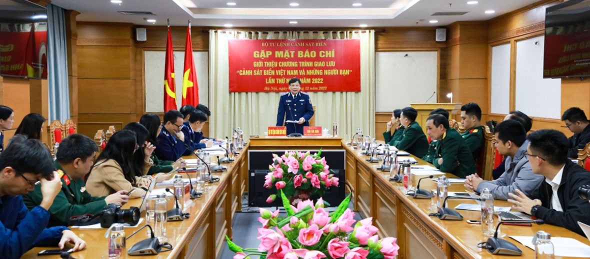 Lần đầu tiên tổ chức chương trình giao lưu ‘Cảnh sát biển Việt Nam và những người bạn’ Lần đầu tiên tổ chức chương trình giao lưu ‘Cảnh sát biển Việt Nam và những người bạn’