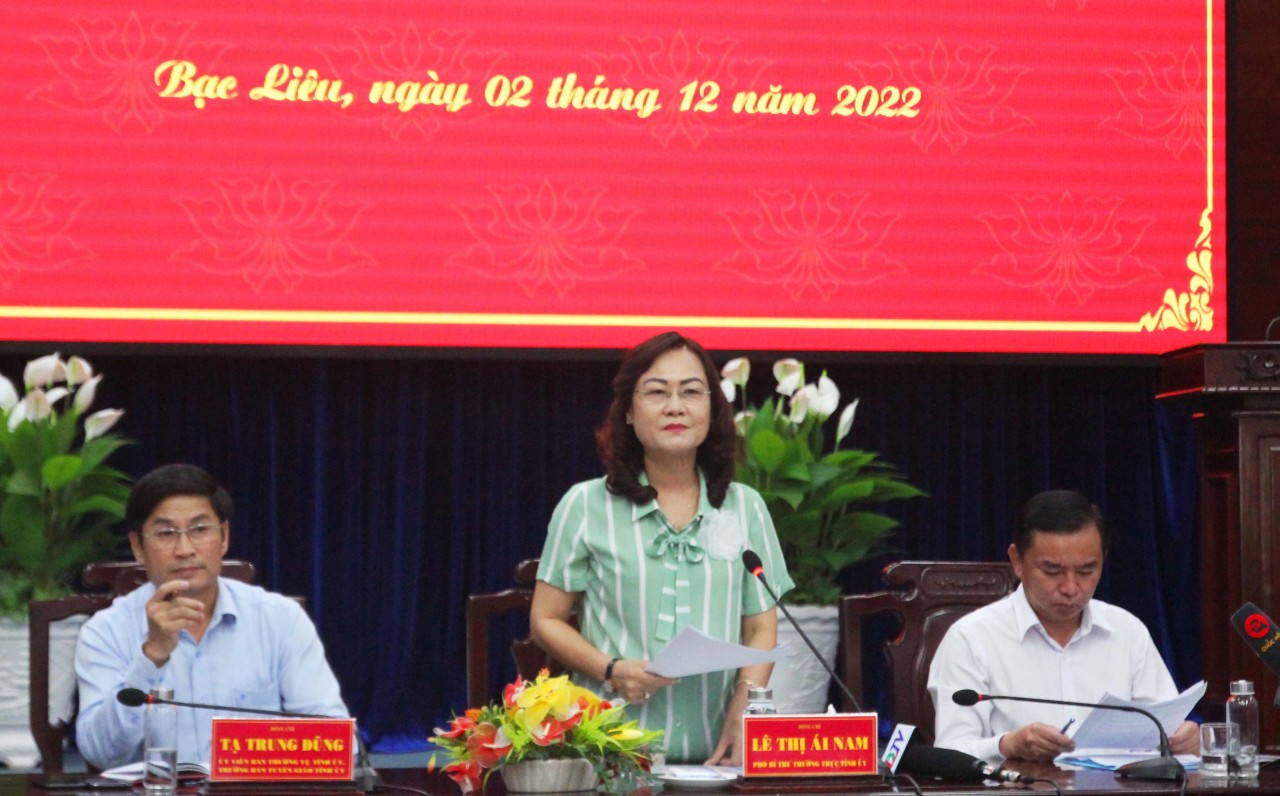 Bạc Liêu sẽ tái lập lại 2 sở trong năm 2023 Bạc Liêu sẽ tái lập lại 2 sở trong năm 2023