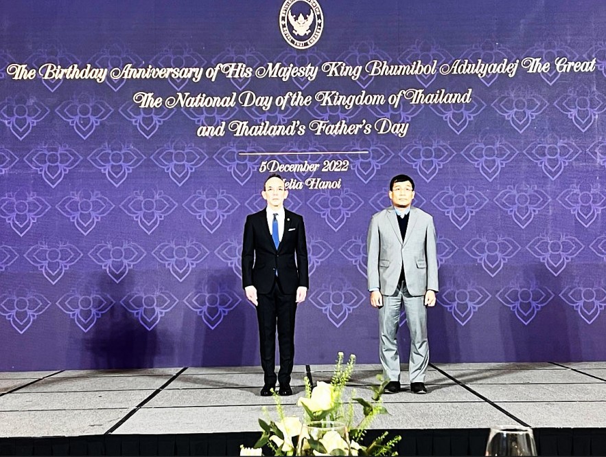 Ceremonial of the National Day of the Kingdom of Thailand and Thailand’s Father’s Day Held in Hanoi Ceremonial of the National Day of the Kingdom of Thailand and Thailand’s Father’s Day Held in Hanoi