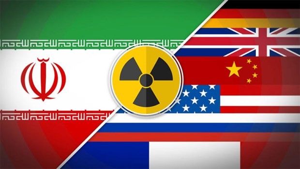 Thỏa thuận hạt nhân Iran, còn gọi là Kế hoạch Hành động chung Toàn diện (JCPOA), được ký năm 2015 giữa Iran và Nhóm P5+1 (Anh, Pháp, Mỹ, Nga, Trung Quốc và Đức). (Ảnh minh họa. Nguồn: America.cgtn.com) Thỏa thuận hạt nhân Iran, còn gọi là Kế hoạch Hành động chung Toàn diện (JCPOA), được ký năm 2015 giữa Iran và Nhóm P5+1 (Anh, Pháp, Mỹ, Nga, Trung Quốc và Đức). (Ảnh minh họa. Nguồn: America.cgtn.com)