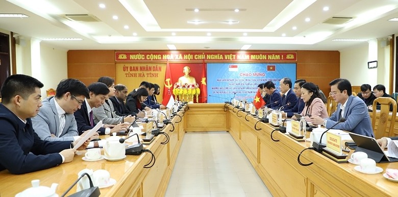 Tỉnh Hà Tĩnh quảng bá tiềm năng hợp tác đến nhà đầu tư Singapore Tỉnh Hà Tĩnh quảng bá tiềm năng hợp tác đến nhà đầu tư Singapore