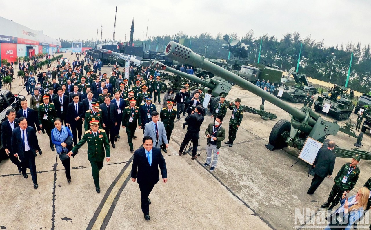 [Ảnh] Khai mạc Triển lãm Quốc phòng quốc tế Việt Nam 2022