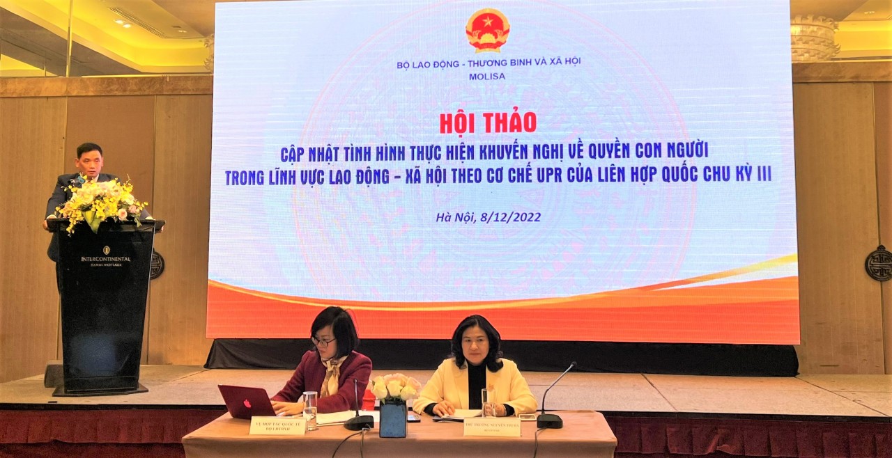 Khuyến nghị về Quyền con người trong lĩnh vực lao động - xã hội Khuyến nghị về Quyền con người trong lĩnh vực lao động - xã hội