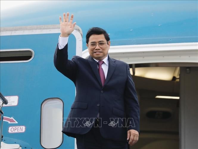 Thủ tướng Phạm Minh Chính lên đường dự Hội nghị cấp cao kỷ niệm 45 năm quan hệ ASEAN - EU và thăm Luxembourg, Hà Lan, Bỉ Thủ tướng Phạm Minh Chính lên đường dự Hội nghị cấp cao kỷ niệm 45 năm quan hệ ASEAN - EU và thăm Luxembourg, Hà Lan, Bỉ
