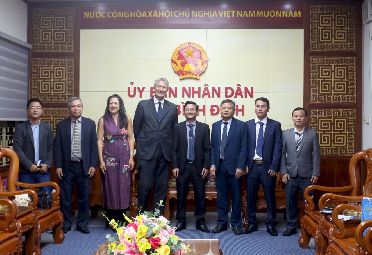 Thúc đẩy quan hệ hữu nghị, hợp tác giữa tỉnh Bình Định với các đối tác Ý Thúc đẩy quan hệ hữu nghị, hợp tác giữa tỉnh Bình Định với các đối tác Ý