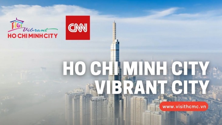 TP.HCM lần đầu tiên quảng bá du lịch trên kênh truyền hình CNN (Ảnh chụp màn hình). TP.HCM lần đầu tiên quảng bá du lịch trên kênh truyền hình CNN (Ảnh chụp màn hình).