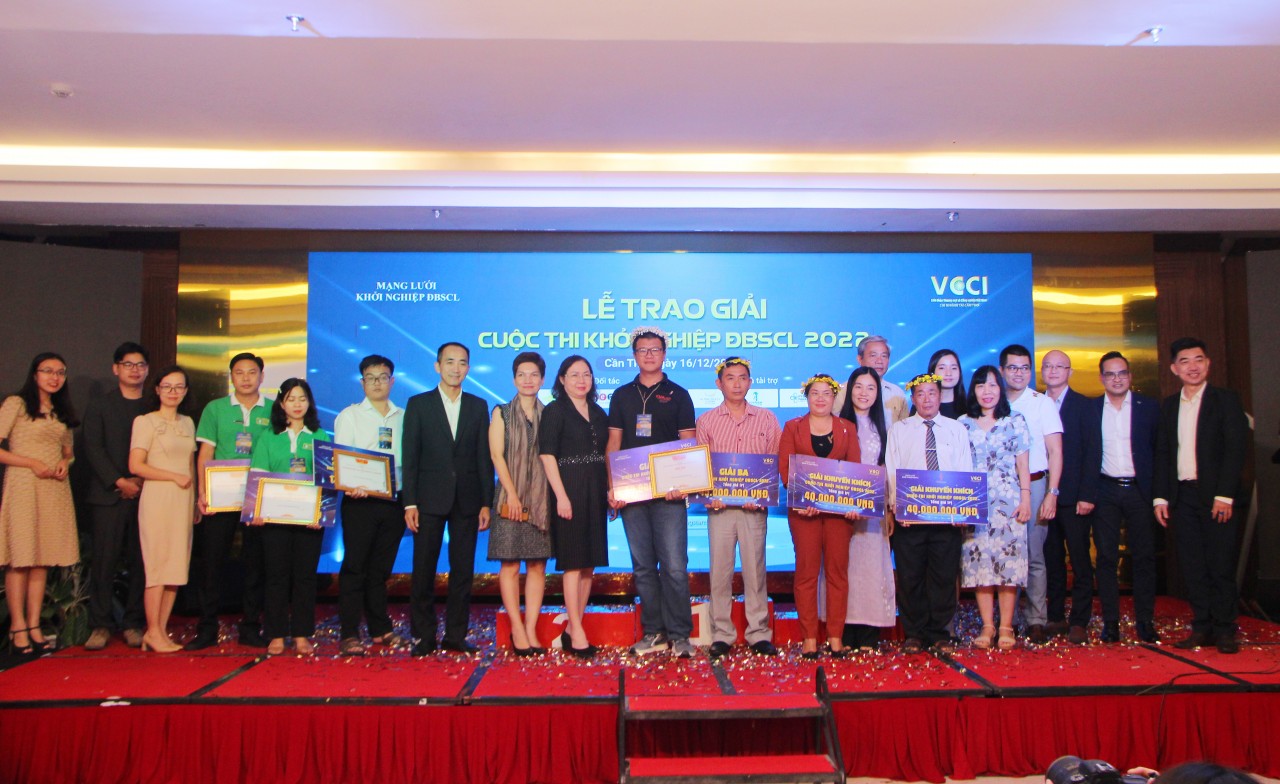 “CUAvn - Nâng tầm Cua Việt” đạt giải cao nhất Cuộc thi khởi nghiệp ĐBSCL 2022 tại Cần Thơ