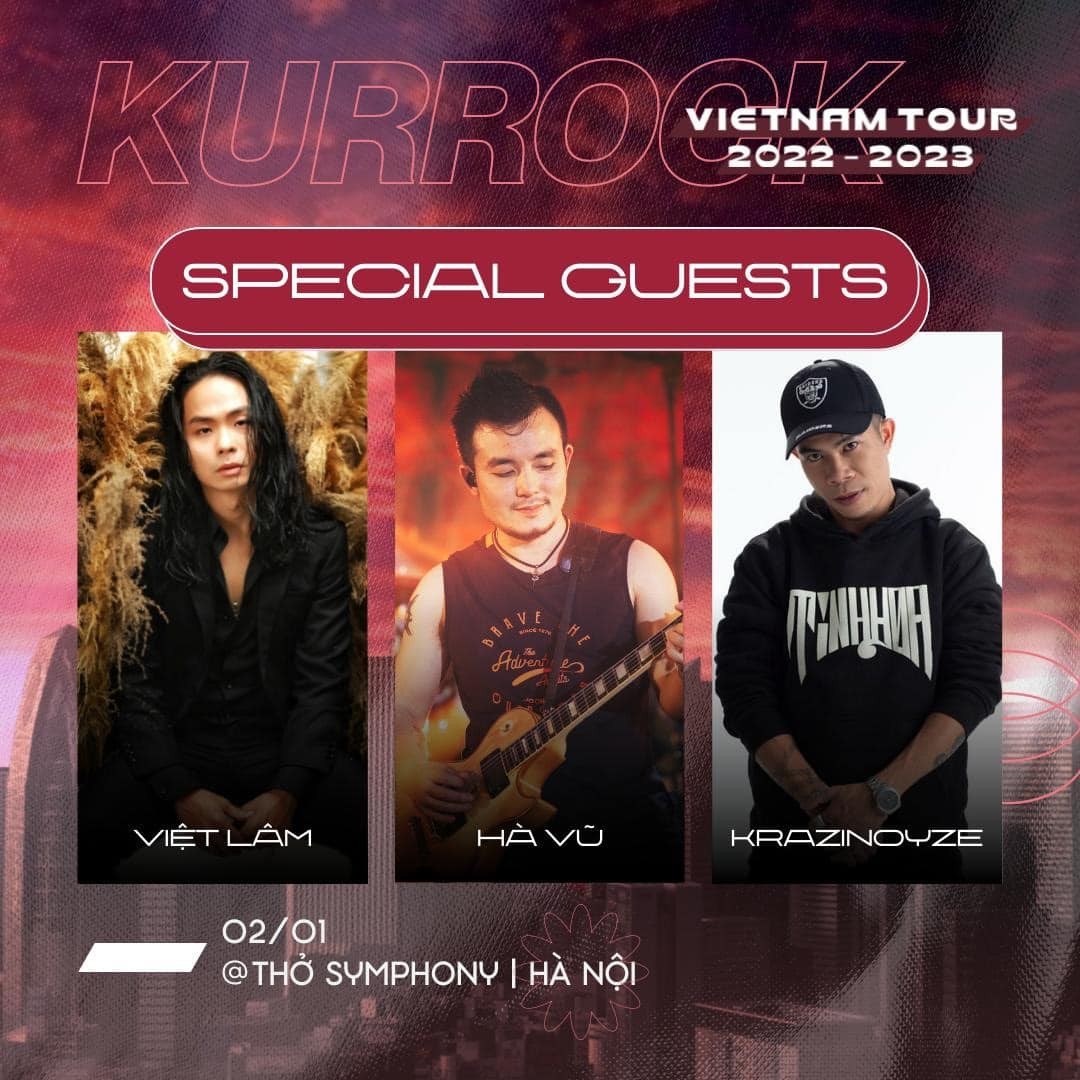 KURROCK - Vietnamese Artists Rock The Stage in Japan KURROCK - Vietnamese Artists Rock The Stage in Japan